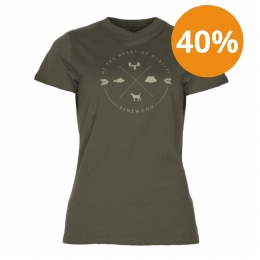 SALE: Pinewood® Red Deer T-Shirt Women