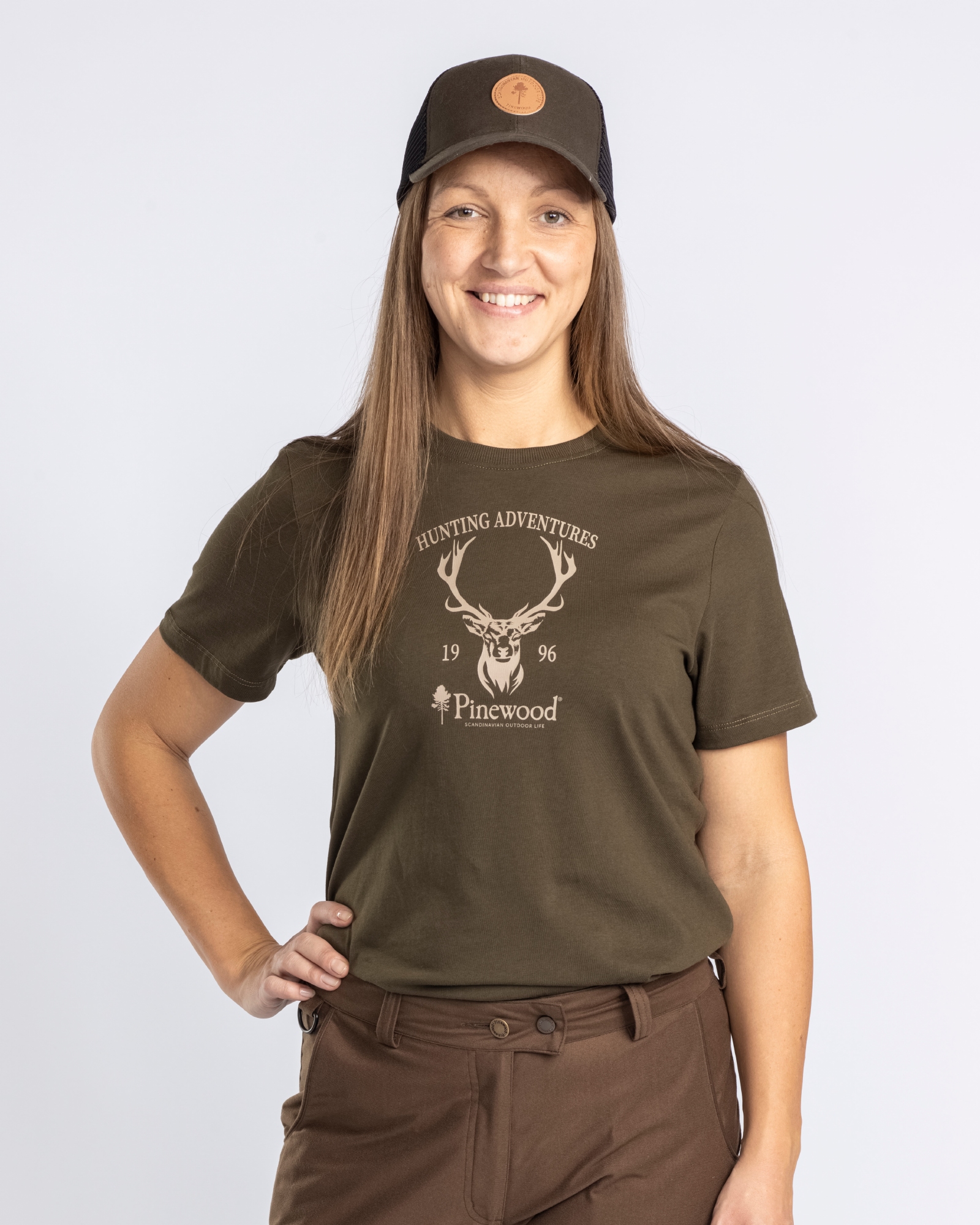 SALE: Pinewood® Red Deer T-Shirt Women