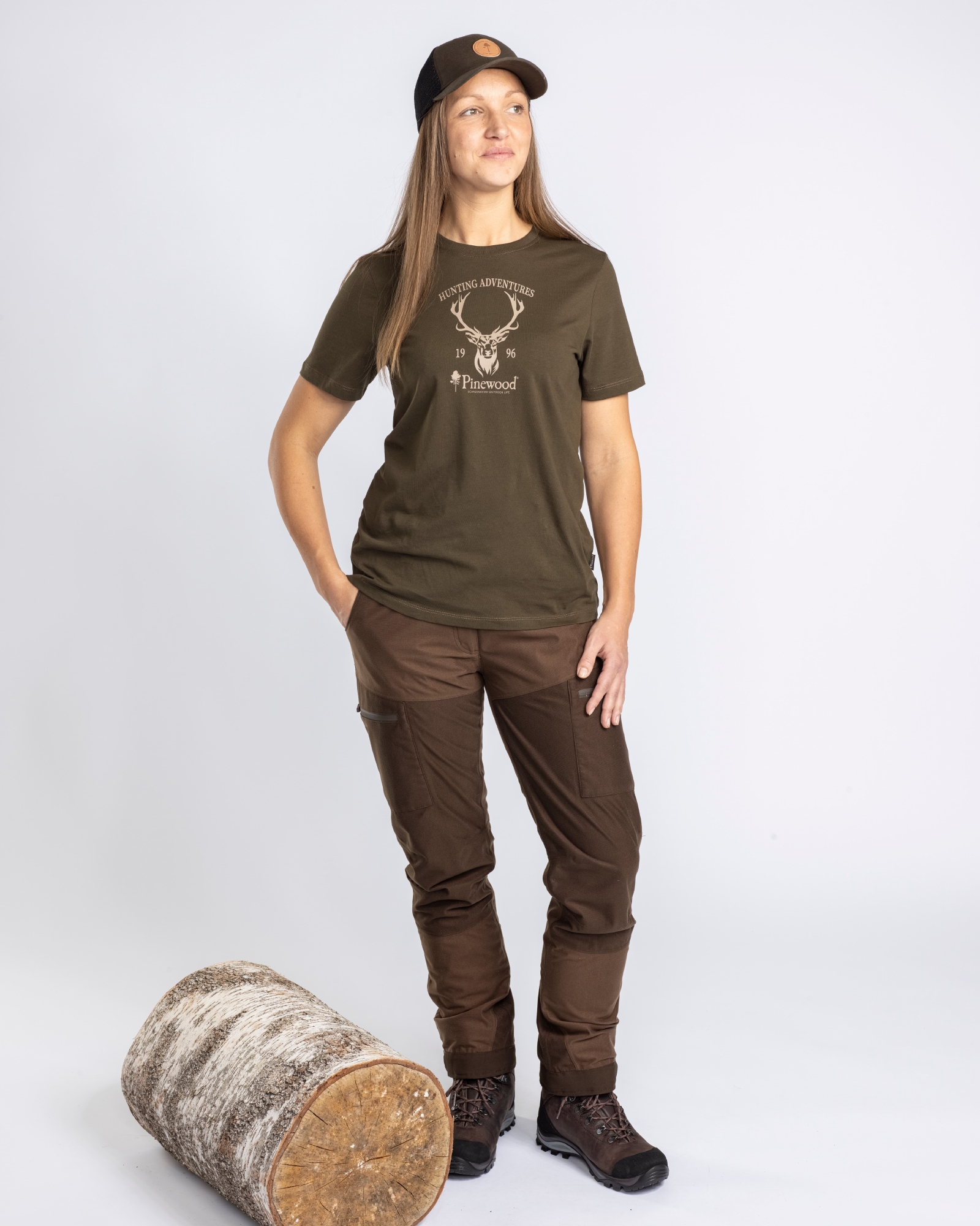 SALE: Pinewood® Red Deer T-Shirt Women