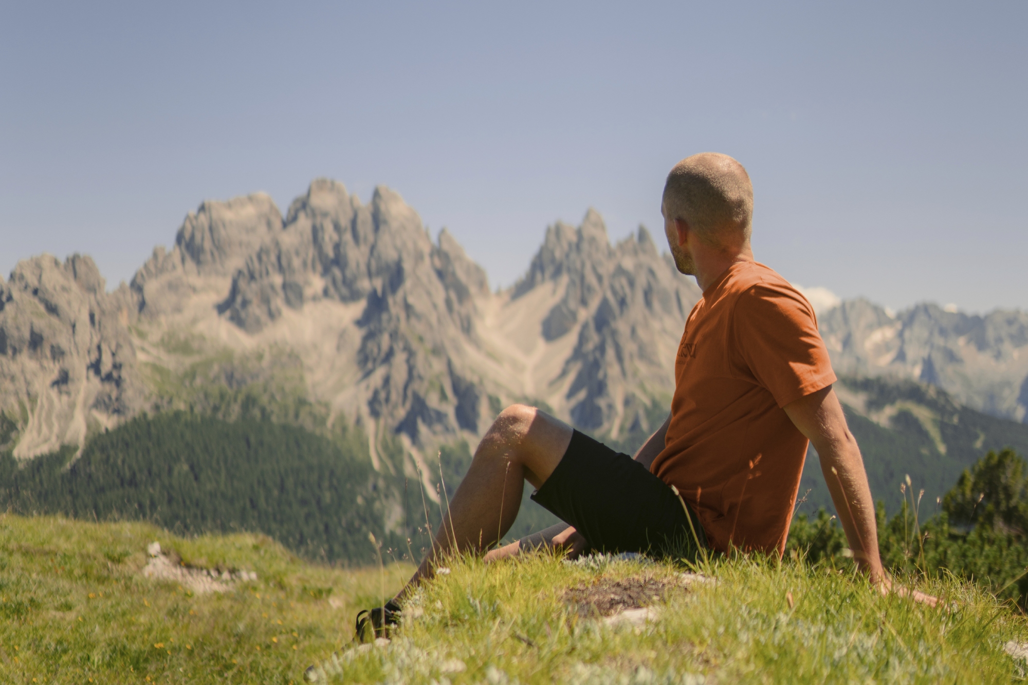 SALE: Pinewood® T-Shirt Outdoor Life Orange