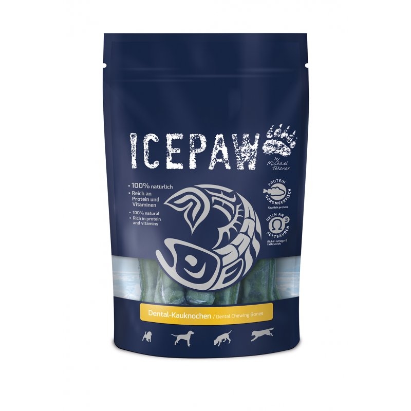 Icepaw Dental Chewing Bones met Salie